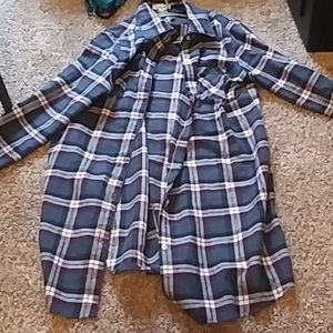 Long sleeve flannel shirt